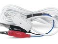 Тестовый шнур 2-х контактный, зажимные контакты (крокодилы), TC-2-pin-ST