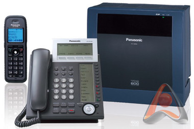 Panasonic KX-TDE600RU, базовый блок цифровой IP-АТС на 10 слотов, процессор, блок питания