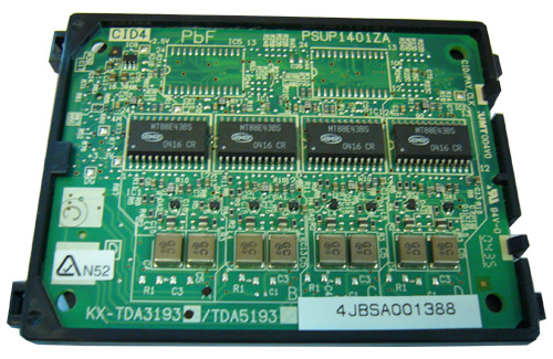 Плата расширения KX-TDA3193XJ (модуль Caller ID 4 городских линий) для Panasonic KX-TDA30RU