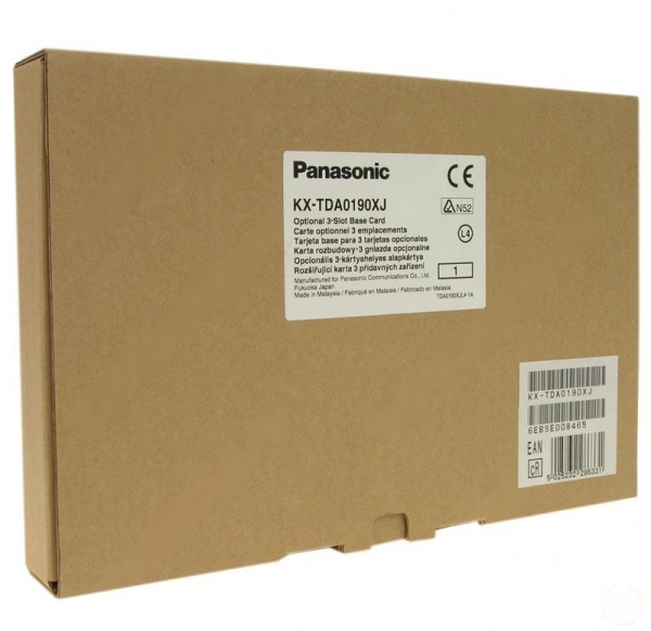 Panasonic KX-TDA0190XJ плата опций на 3 слота для АТС KX-TDA и KX-TDE100/200/600RU