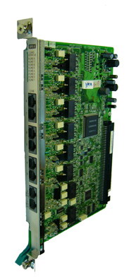 Panasonic KX-TDA0288XJ плата 8 цифровых интерфейсов ISDN BRI для АТС KX-TDA и KX-TDE100/200/600RU