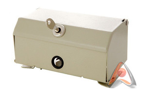 Коробка распределительная телефонная с замком на 10 пар, тип Krone (без плинта), КРТ-10М