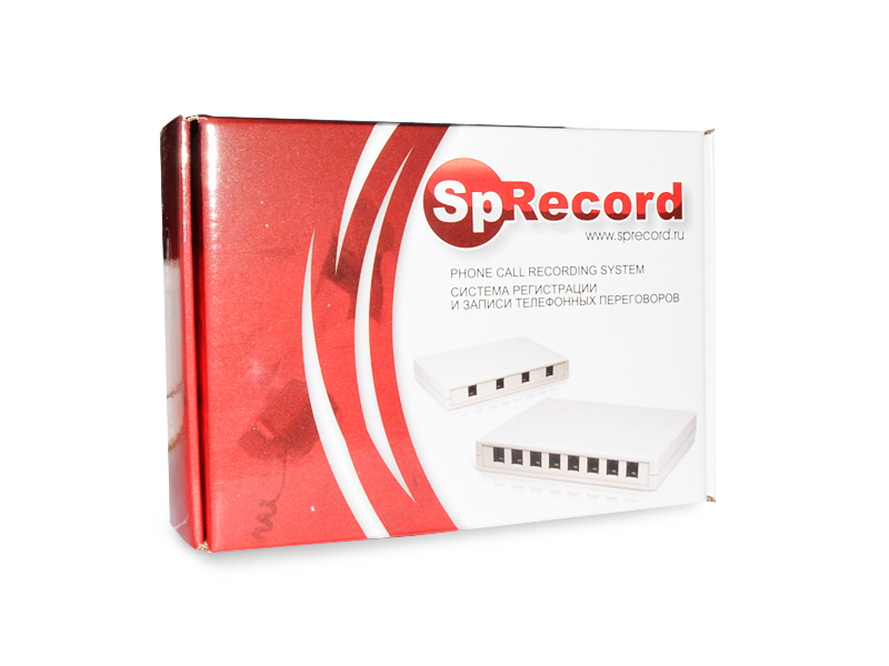 SpRecord AT4: 4-канальная система регистрации и записи телефонных разговоров на компьютер с функцией