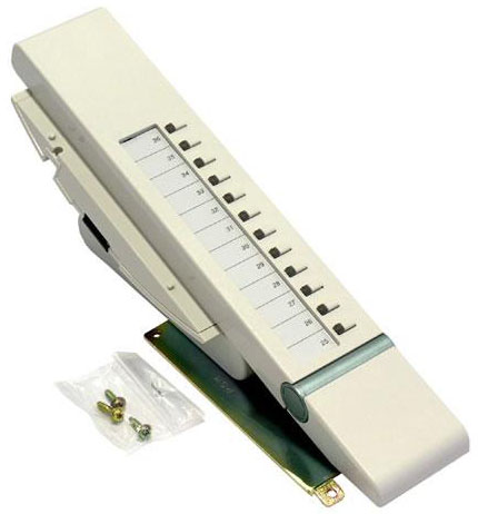 12-кнопочная системная консоль Panasonic KX-T7603X (белая) для системных телефонов KX-T7633/7636