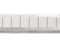 Панель (рамка) маркировочная откидная на 10 пар, прозрачная, MT-10