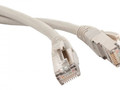 Патч-корд FTP, категория 6, F/UTP экранированный, LSZH, 0.5 м, серый, PC-FTP-RJ45-Cat.6-0.5m-LSZH
