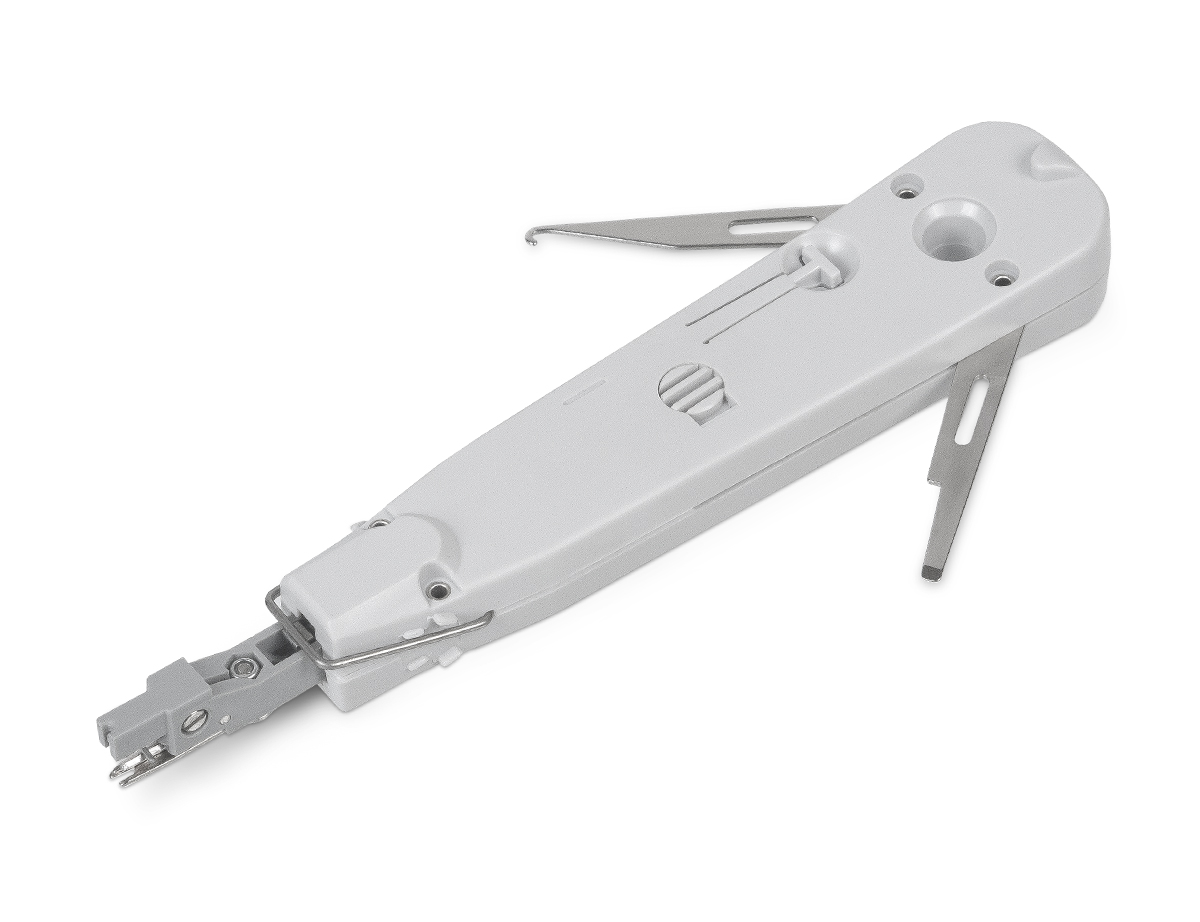 Монтажный инструмент для обрезки проводов и заделки в плинт Krone, сенсорный HT-3141