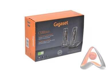 Беспроводной телефон DECT Gigaset C530 DUO (2 трубки)