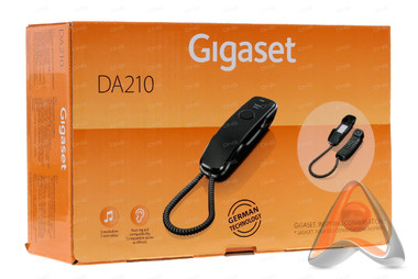 Проводной телефон Gigaset DA210 W/B Rus