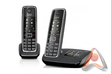 Беспроводной телефон DECT Gigaset C530A DUO (2 трубки с автоответчиком)