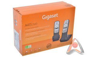 Беспроводной DECT телефон Gigaset A415 Duo (с дополнительной трубкой)