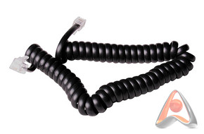 Шнур витой трубочный, длина 7 м, белый/черный, Rexant 18-2071