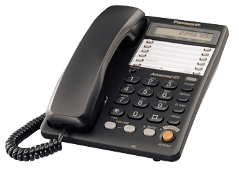 Проводной телефон Panasonic KX-TS2365RUW / KX-TS2365RUB (подержанный)