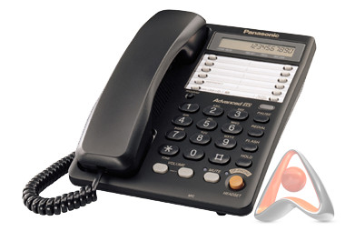 Проводной телефон Panasonic KX-TS2365RUW / KX-TS2365RUB (подержанный)