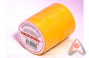 Универсальная изоляционная лента 15 мм х 25 м, желтая, Rexant 09-2102
