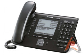 VoIP-телефон Panasonic KX-UT248 белый / черный
