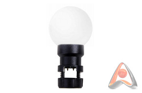 Лампа шар 6 LED с цоколем для гирлянды белт-лайт, Ø45мм, матовая колба, Neon-Night