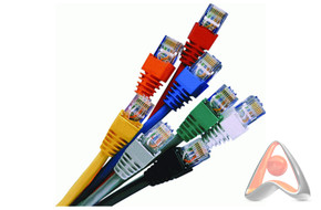 Коммутационный шнур, патч-корд, UTP категория 5e, цветной, 3 м, Cabeus PC-UTP-RJ45-Cat.5e-3m