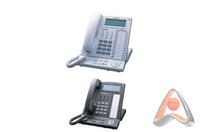 Цифровой системный телефон Panasonic KX-T7636RU / KX-T7636RU-B (подержанный)