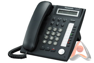 Цифровой системный телефон Panasonic KX-DT321RUB (подержанный)