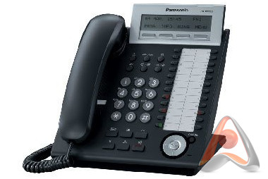 Цифровой системный телефон Panasonic KX-DT333RUB (подержанный)