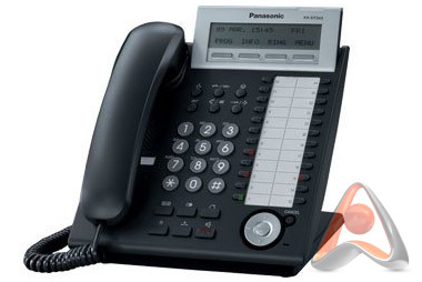 Цифровой системный телефон Panasonic KX-DT343RUB (подержанный)