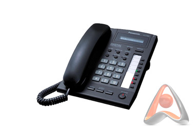 Цифровой системный телефон Panasonic KX-T7665RUB (черный)