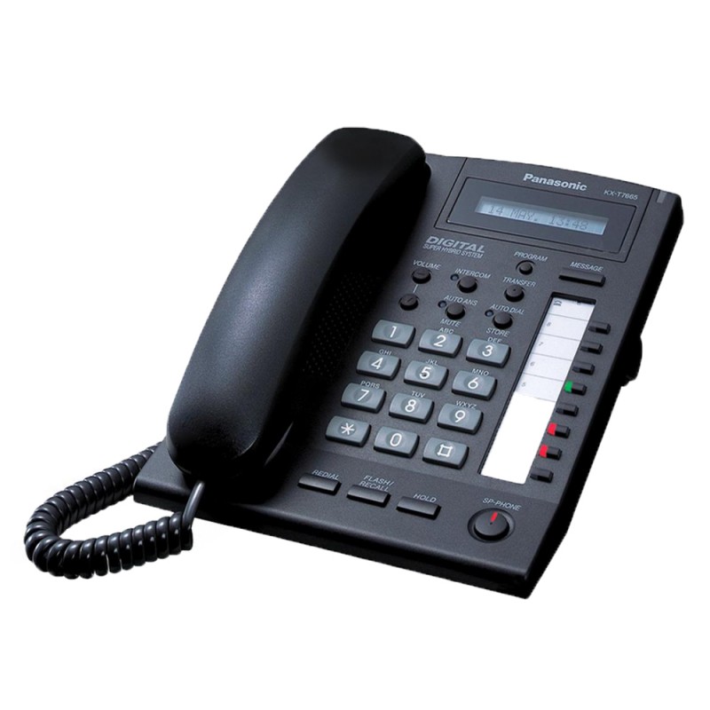 Цифровой системный телефон Panasonic KX-T7665RUB (подержанный)