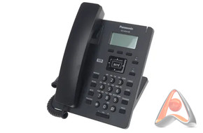 VoIP-телефон Panasonic KX-HDV100RUB с блоком питания (подержанный)