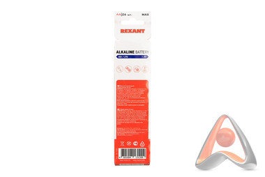 Алкалиновая батарейка AA/LR6 экономичная упаковка 24 шт. REXANT