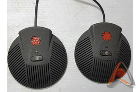Комплект из 2-х микрофонов для Polycom External Microphone for SoundStation EX  (подержанный)