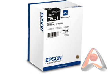Картридж EPSON T8651 черный для WF-M5190DW/WF-M5690 XXL