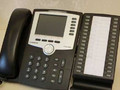 VoIP-телефон Linksys SPA962 в комплекте с консолью SPA932(подержанный)