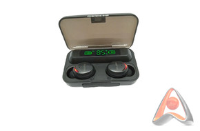 Беспроводные наушники  Air F9 pro+ с микрофоном и Power Bank на 2000mAh / наушники bluetooth