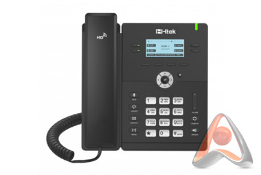 IP телефон Htek UC912E RU (4 SIP-аккаунта, BLF/BLA, Bluetooth, Wi-Fi, PoE, БП в комплекте)