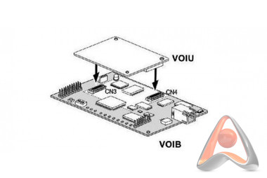 Модуль расширения платы VOIB на 4 порта Ericsson-LG L60-VOIU