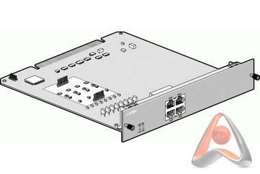 Плата 4-аналоговых внешних линий MG-LCOB4 для АТС Ericsson-LG iPECS-MG
