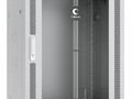 Шкаф телекоммуникационный настенный, 15U, 600x350x769mm, дверь стекло, Cabeus SH-05F-15U60/35