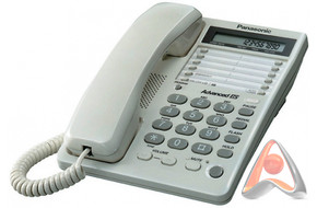 Проводной телефон Panasonic KX-TS2362RUW (подержанный)
