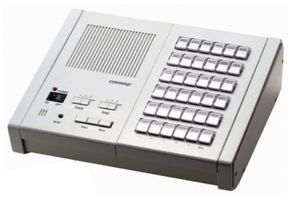 Центральный пульт громкой связи с 30 абонентами, Commax PI-30LN