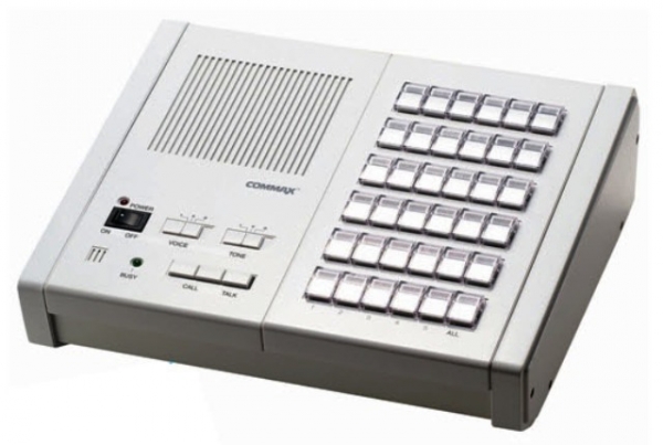 Центральный пульт громкой связи с 50 абонентами, Commax PI-50LN