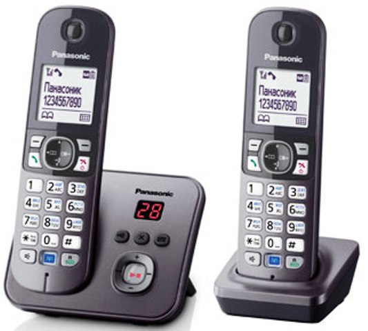 Беспроводной телефон DECT Panasonic KX-TG6822RU