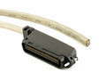 Кроссировочный кабель с разъемом Амфенол, тип папа, 2.5м (Amphenol / RJ-21 / Telco)