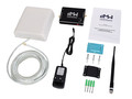 MWK-18-S: комплект усиления сотового сигнала и интернета 1800МГц (4G-LTE), 65дб/30мВт, до 200м², Med