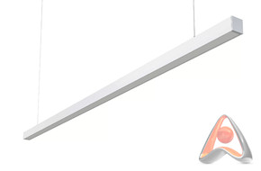 Алюминиевый профиль накладной (держатель для плоского и круглого профиля), 3 метра, Neon-Night 146-1