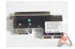 IP адаптер NORTEL / AVAYA NTVQ0110E5 (N0070392)  L-Adapter Ethernet 50pin - DB9 - ITG Card Adapter