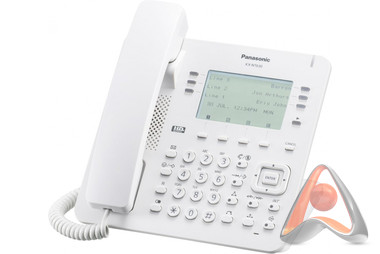 IP-телефон Panasonic KX-NT630RU, белый