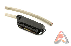 Кроссировочный кабель с разъемом Амфенол, тип мама, 1.5м (Amphenol / RJ-21 / Telco)