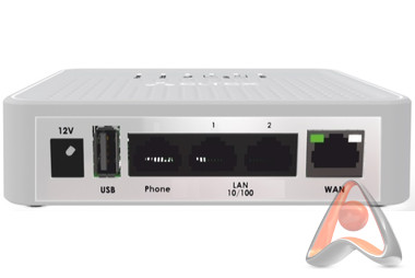 Голосовой VoIP / SIP-шлюз с встроенным роутером ELTEX TAU-1M.IP (1xFXS, 1xWAN, 2xLAN, 1xUSB, SIP)