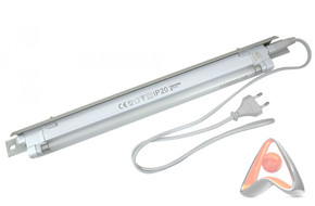 Осветительная панель 19-дюймовая с ручным выключателем, 1U, Cabeus JK03
